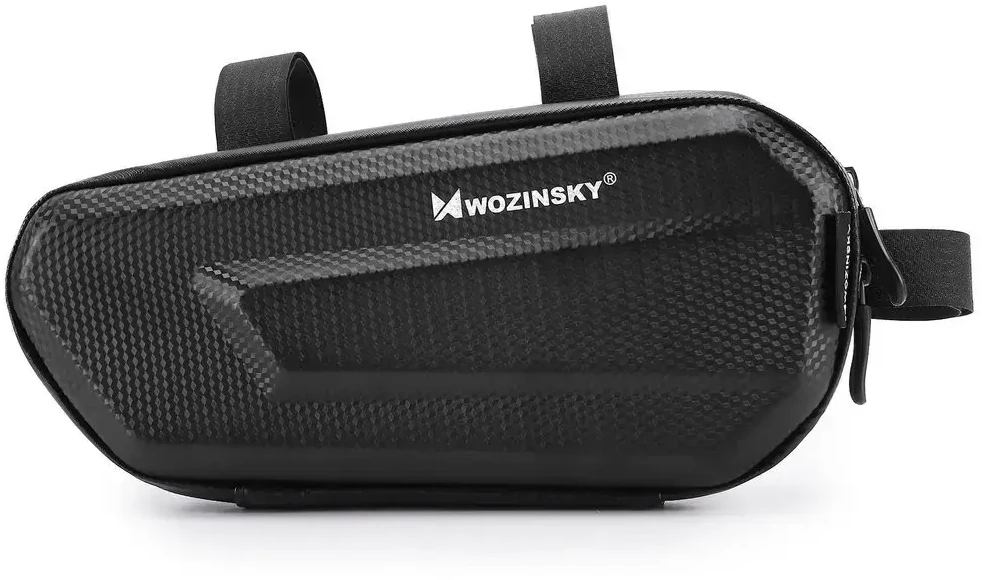 Wozinsky Dviračio rėmo krepšys 1,5 l juodas (WBB10BK)