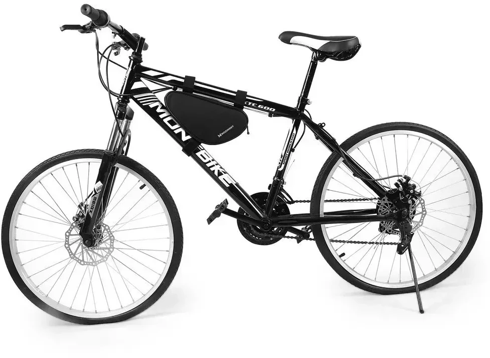 Wozinsky bike bag skirta 1.5l bike frame juodos spalvos (WBB11BK)