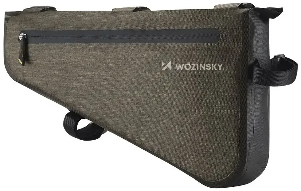 Wozinsky Dviračio rėmo tašė 3.5L pilka (WBB15BK)
