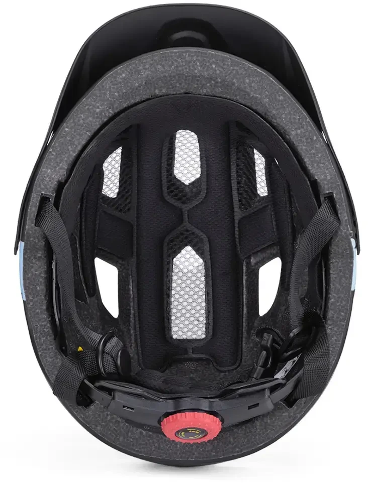 Sauso tipo MTB šalmas Wozinsky su reguliuojamais dirželiais 48–52 cm – pėda