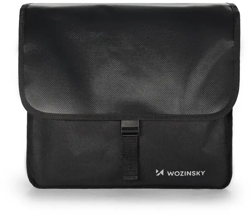 Wozinsky dviračių dėtuvė dviguba 28 l juoda (WBB34BK)