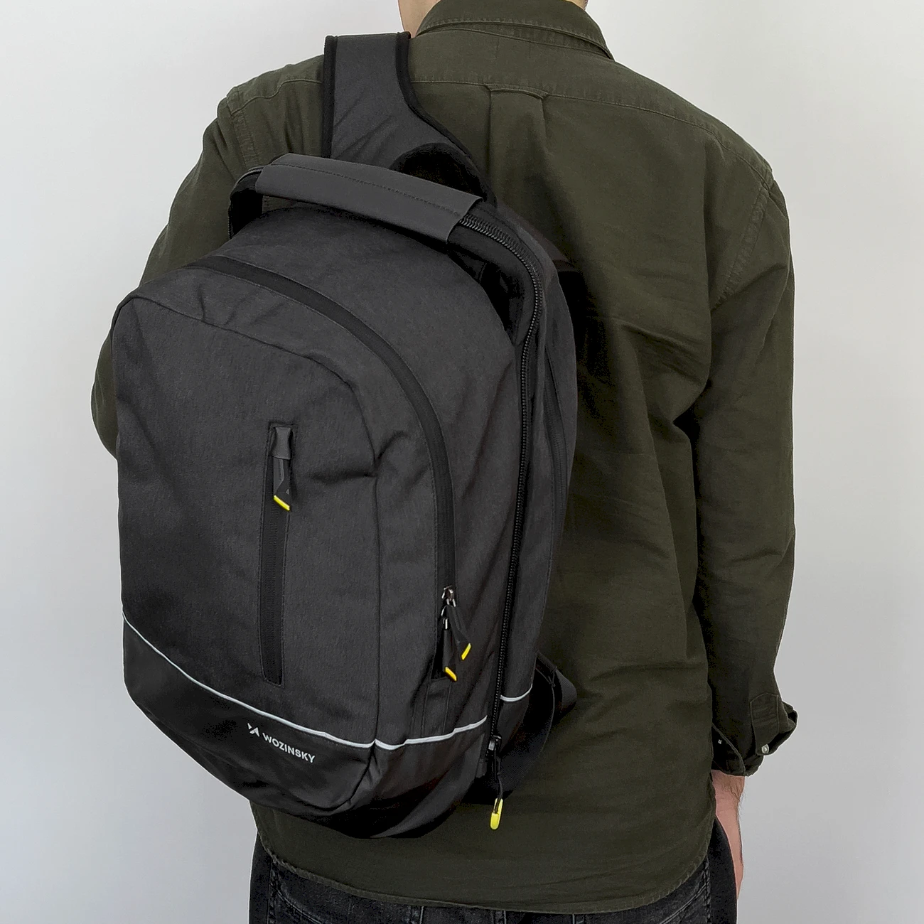 Wozinsky Double Bike Bag Backpack 2in1 30l Juodas (WBB30BK)