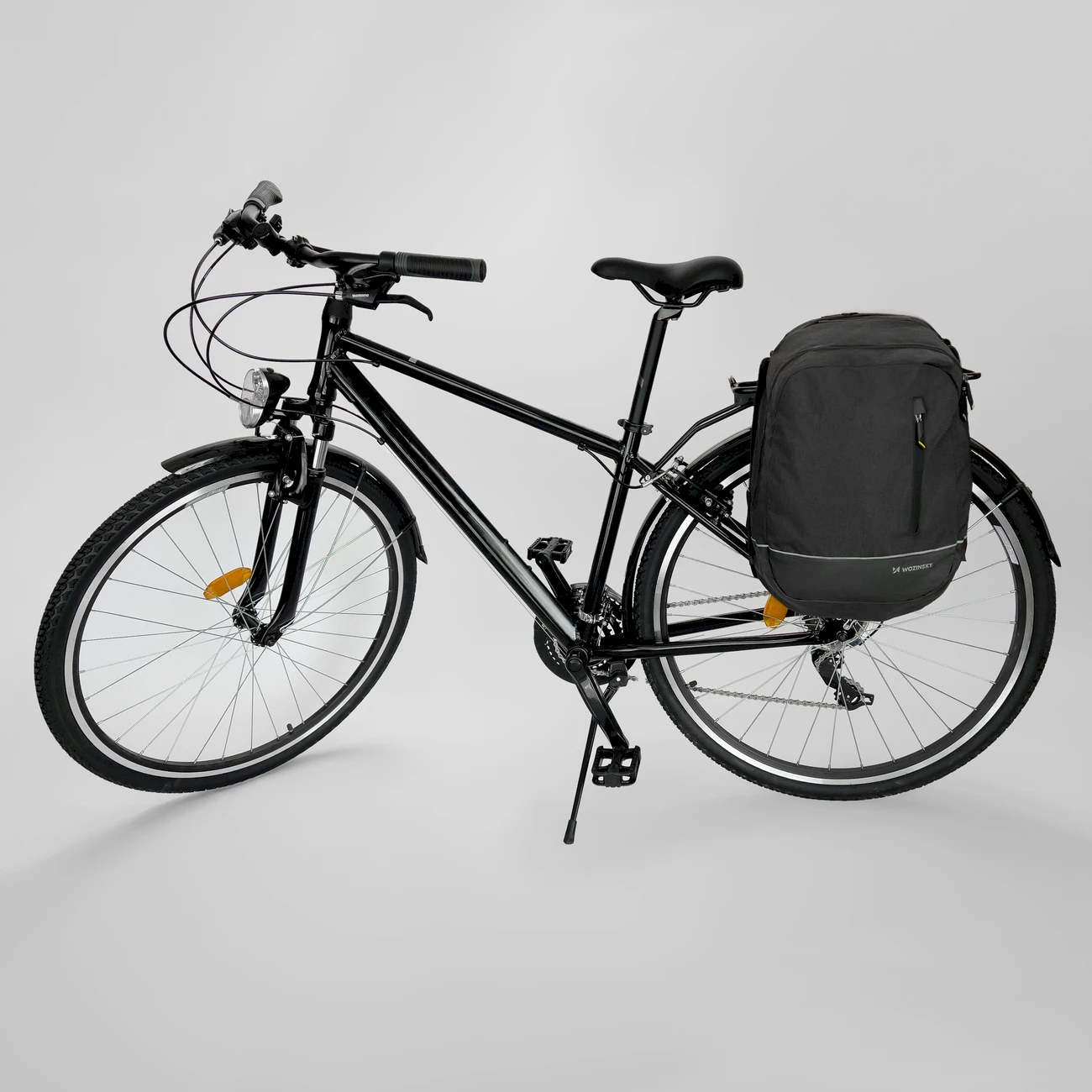 Wozinsky Double Bike Bag Backpack 2in1 30l Juodas (WBB30BK)