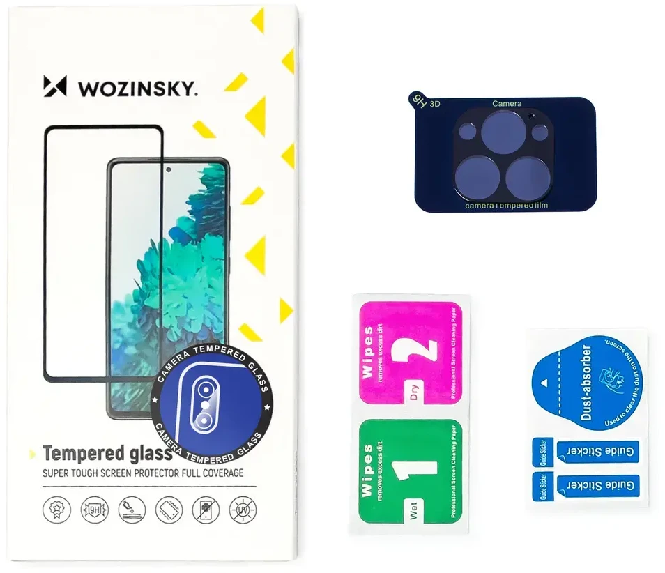 Wozinsky Full Camera Glass 9H Full apsauginis stiklas kamerai Xiaomi Redmi Note 11 Camera (CHINA)