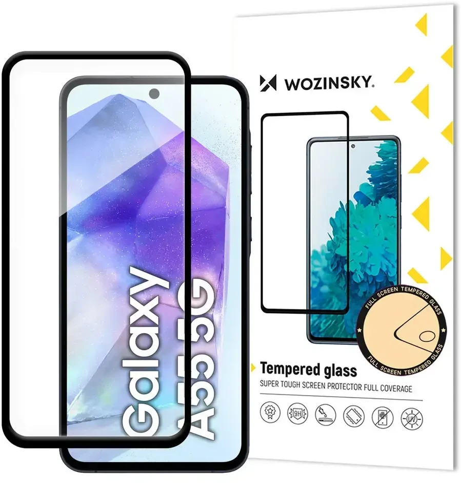Wozinsky Full Glue Apsauginis stiklas Full Screen Protector skirtas Samsung Galaxy S25 Edge