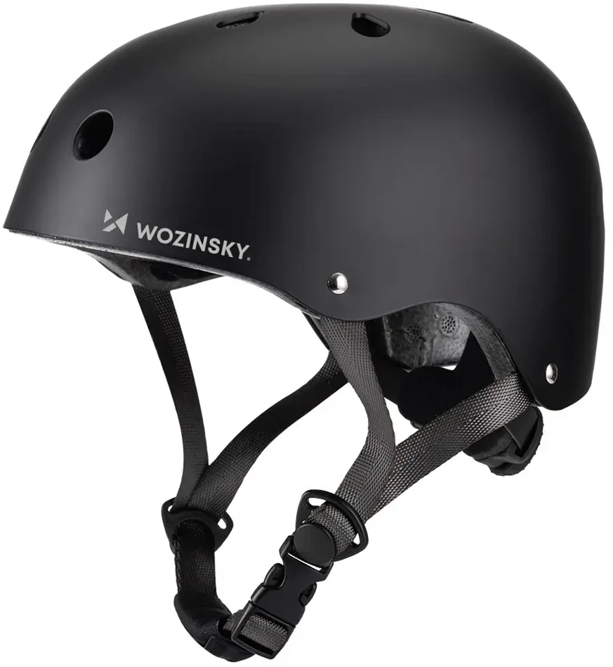 Wozinsky Lengvas BMX/Paspirtuko Šalmas M - Juodas