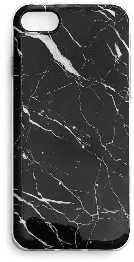 Wozinsky Marble TPU dėklas skirtas Samsung Galaxy S22 Ultra, juodas