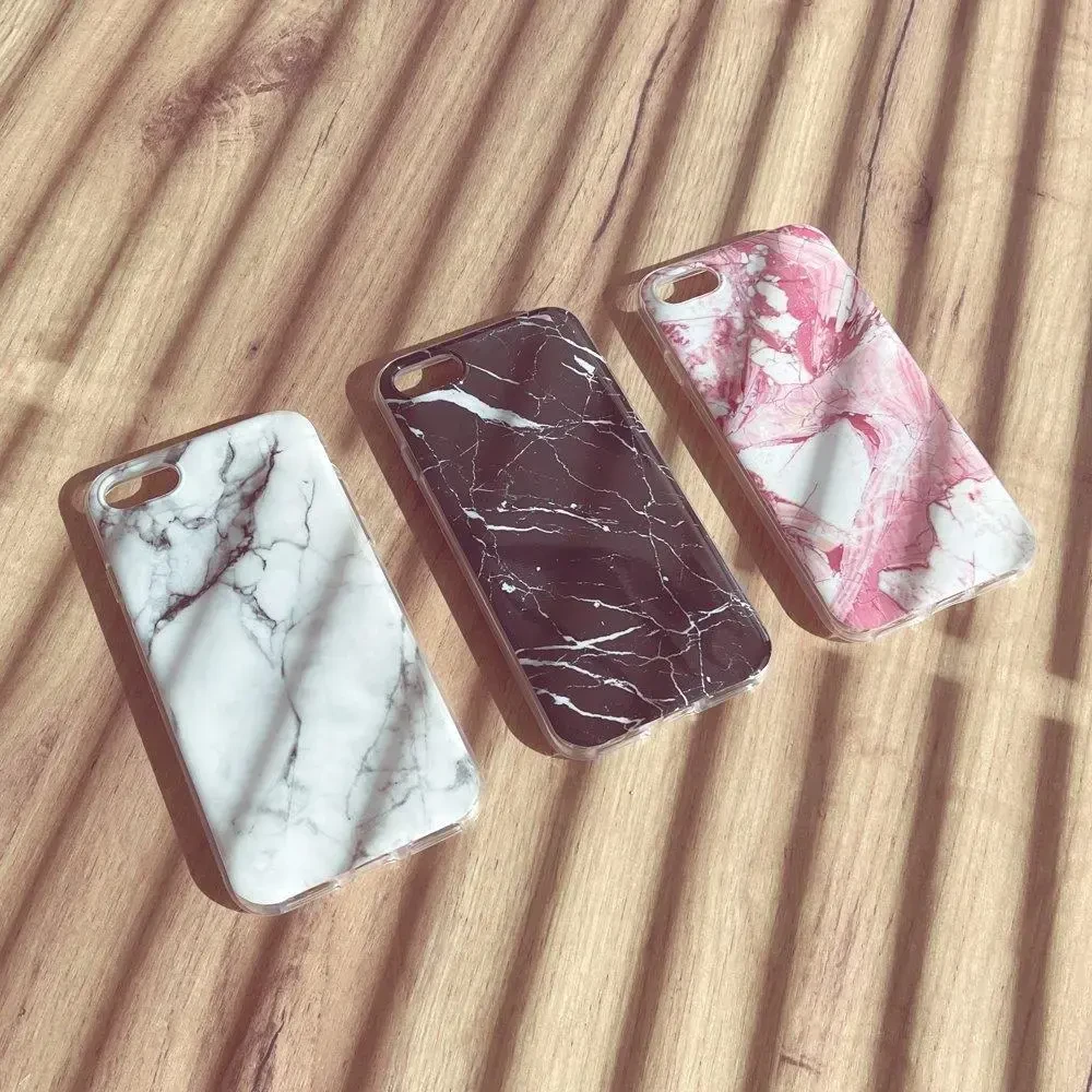 Wozinsky Marble TPU dėklas skirtas Xiaomi Mi 11i / Poco F3, rožinis