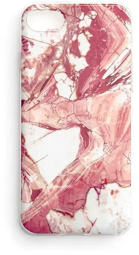 Wozinsky Marble TPU dėklas skirtas Xiaomi Mi 11i / Poco F3, rožinis