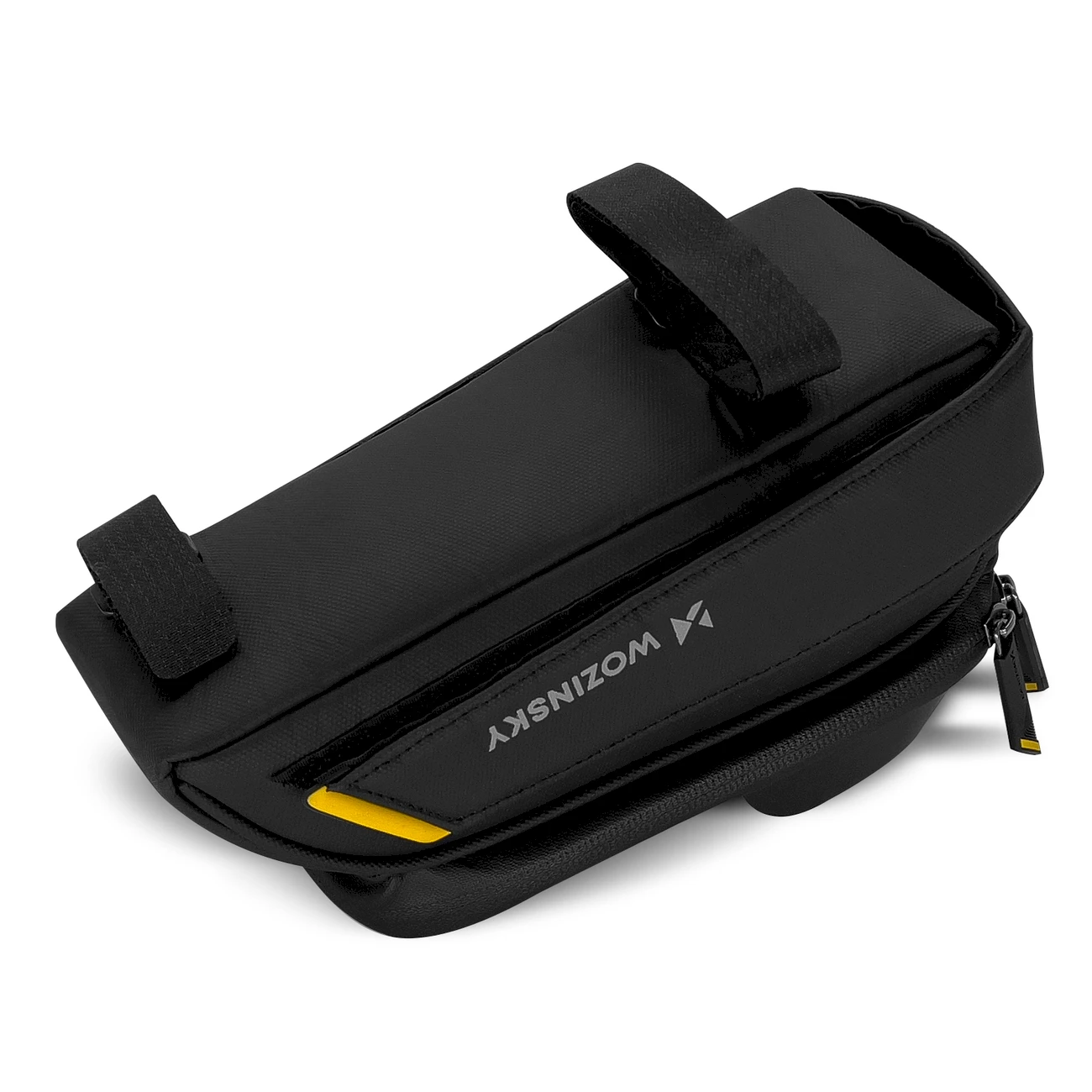 Wozinsky frame bike bag with phone case 1l juodos spalvos (WBB25BK)