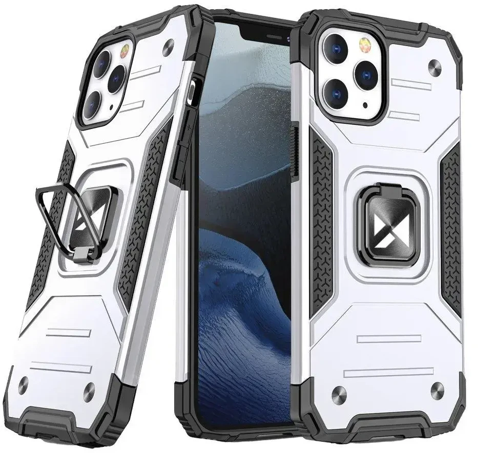 Wozinsky Ring Armor dėklas skirtas iPhone 13 mini, mėlynas