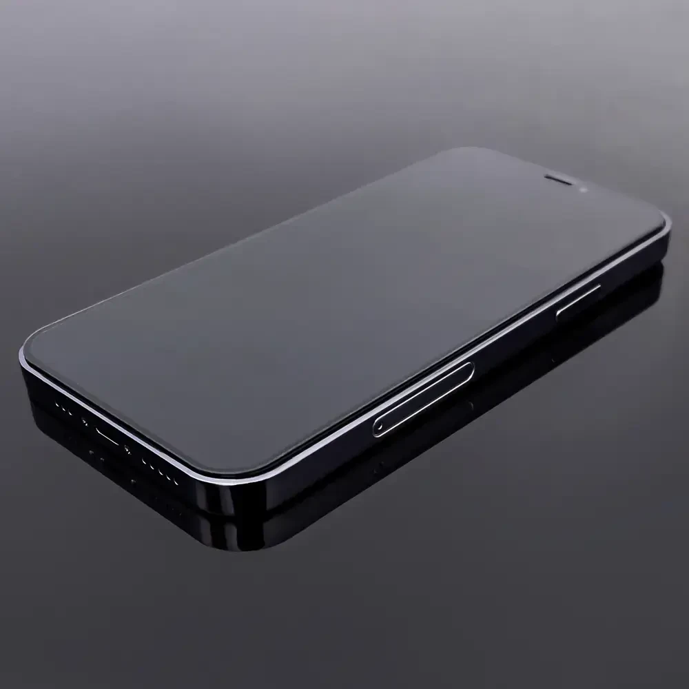 Wozinsky Set of 2x Super Durable Full Glue Apsauginis stiklas Visas ekranas su rėmeliu dėklas Apple iPhone 14 Pro Juodas