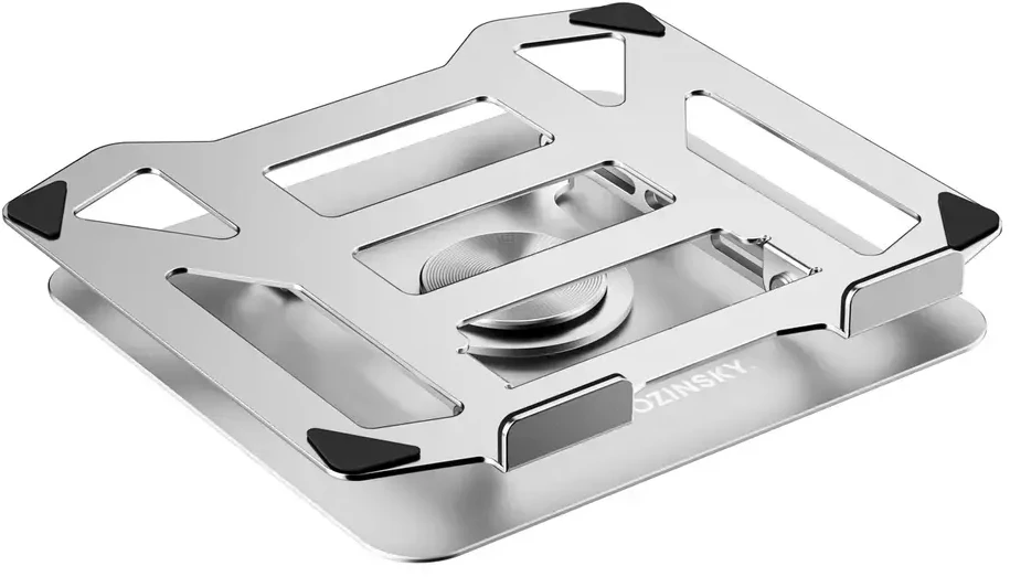 Wozinsky WDCX-X19-AB HardStand 360° Rotation Nešiojamas kompiuteris and Planšetė Stand - Sidabrinis