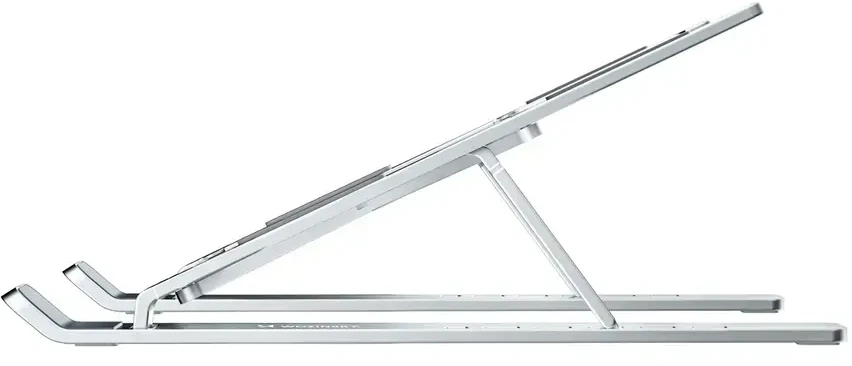Wozinsky WDCX-X8S Foldable Adjustable Nešiojamas kompiuteris Stand - Sidabrinis