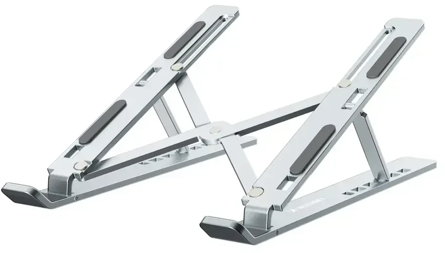 Wozinsky WDCX-X8S Foldable Adjustable Nešiojamas kompiuteris Stand - Sidabrinis
