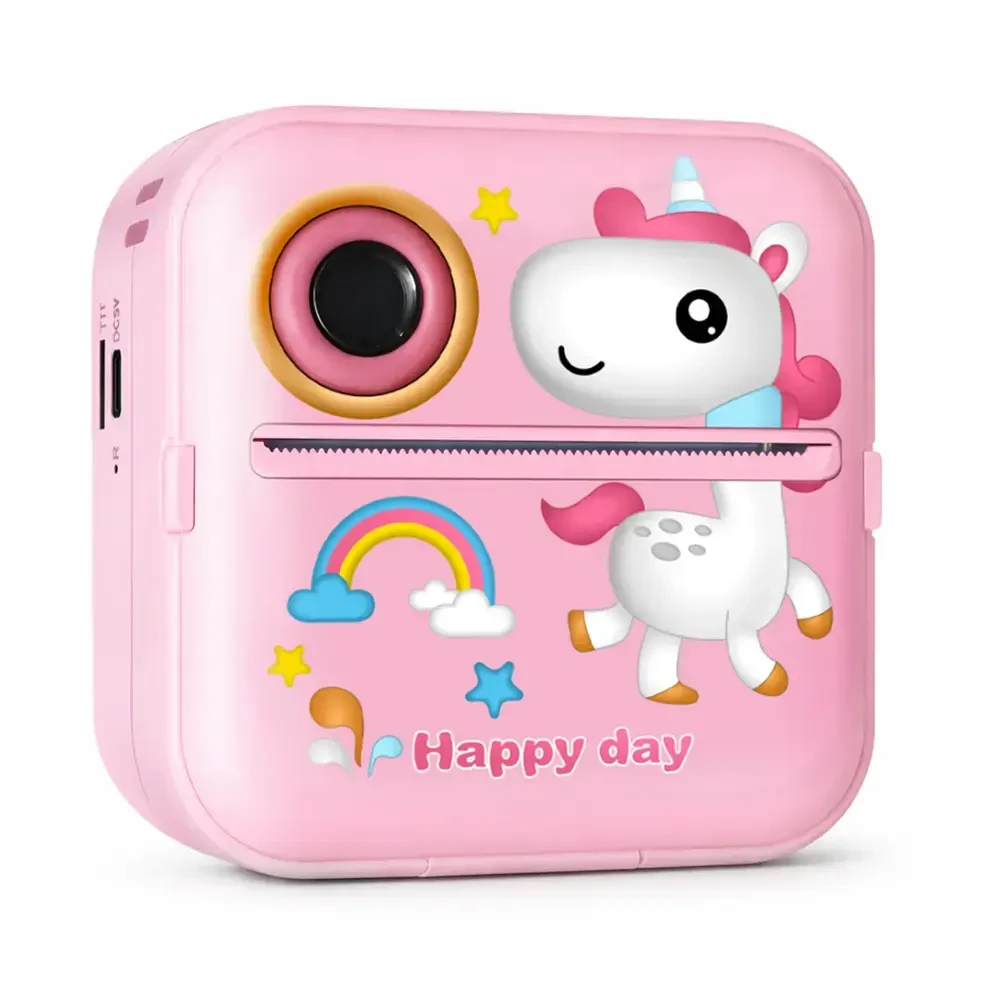 Wozinsky WDT-03 Thermal Spausdintuvas Camera for Kids - Rožinė