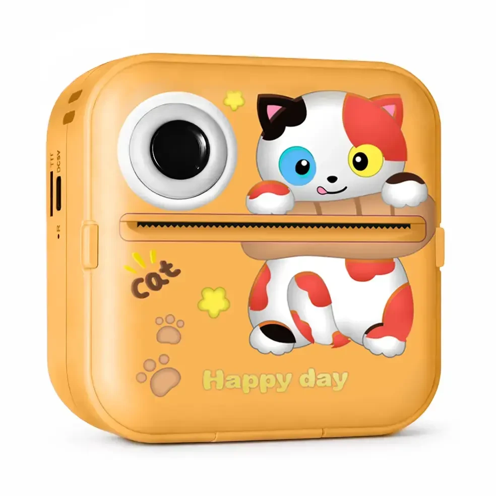 Wozinsky WDT-05 Thermal Spausdintuvas Camera for Kids - Oranžinis