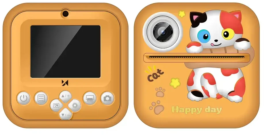 Wozinsky WDT-05 Thermal Spausdintuvas Camera for Kids - Oranžinis