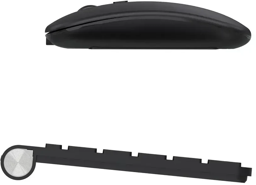 Wozinsky Belaidė klaviatūra + Compact Pelė Set - Juodas