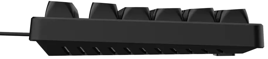 Wozinsky WKG-200 RGB Membrane Klaviatūra žaidimams su ratuku - Juodas