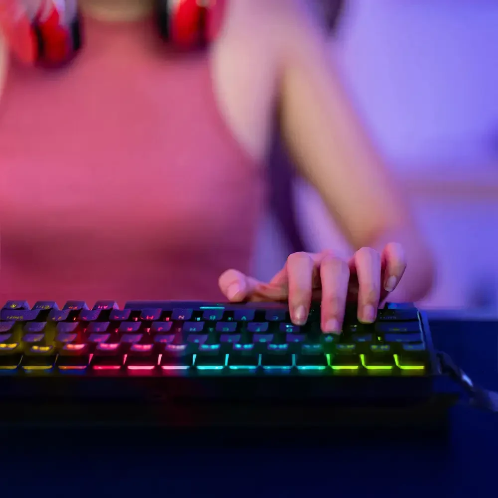 Wozinsky WKGP-1165 Mechaninė klaviatūra žaidimams with RGB pašvietimas - Juodas