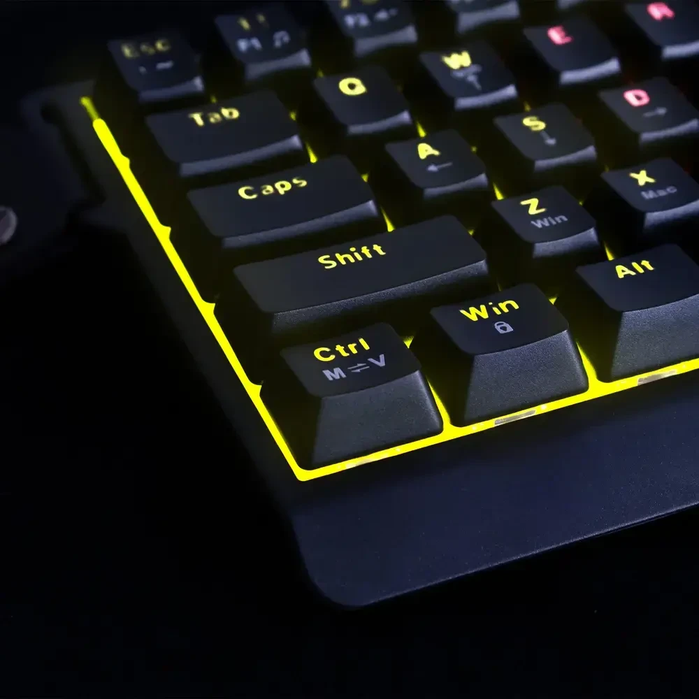 Wozinsky WKGP-1165 Mechaninė klaviatūra žaidimams with RGB pašvietimas - Juodas