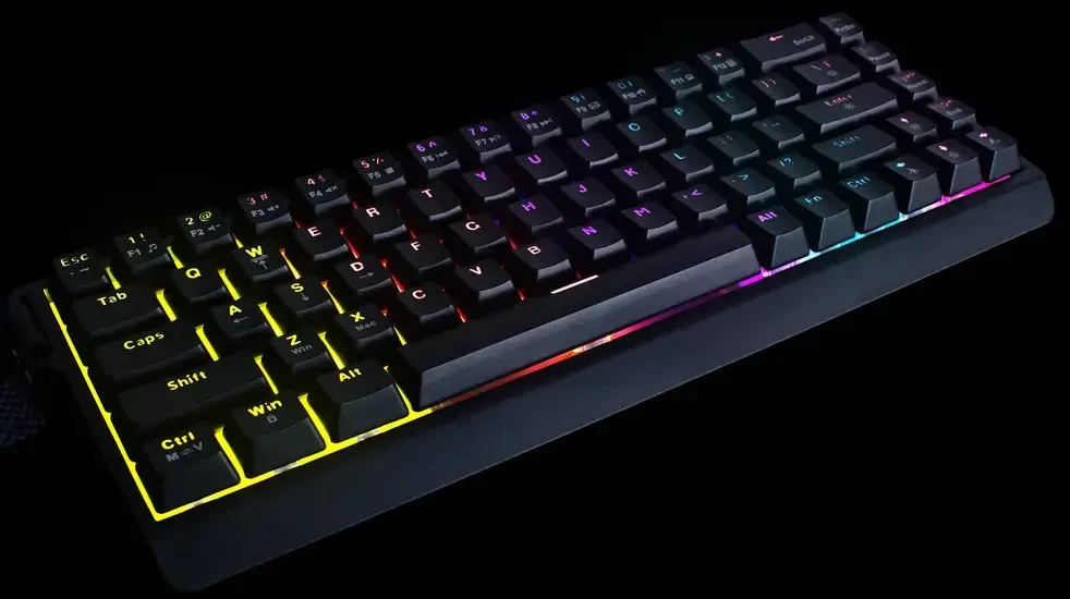 Wozinsky WKGP-1165 Mechaninė klaviatūra žaidimams with RGB pašvietimas - Juodas