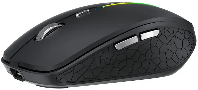 Wozinsky WMGK-1132 Belaidė pelė su RGB pašvietimas - Juodas