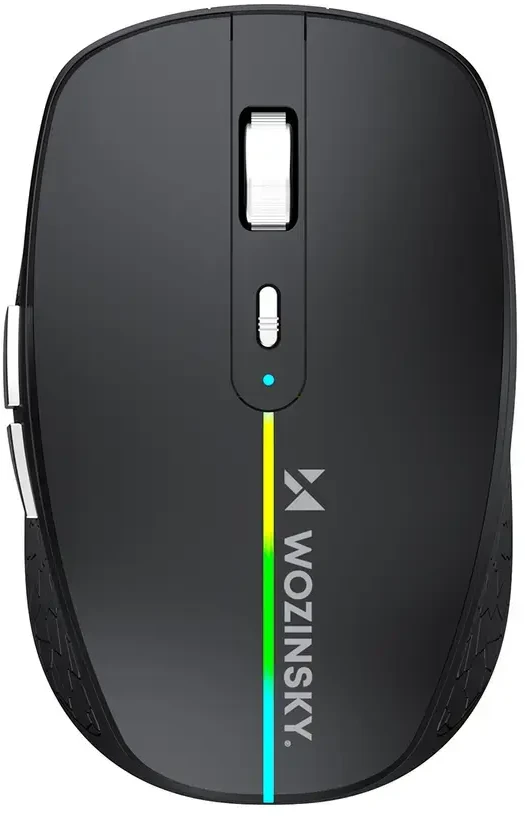 Wozinsky WMGK-1132 Belaidė pelė su RGB pašvietimas - Juodas