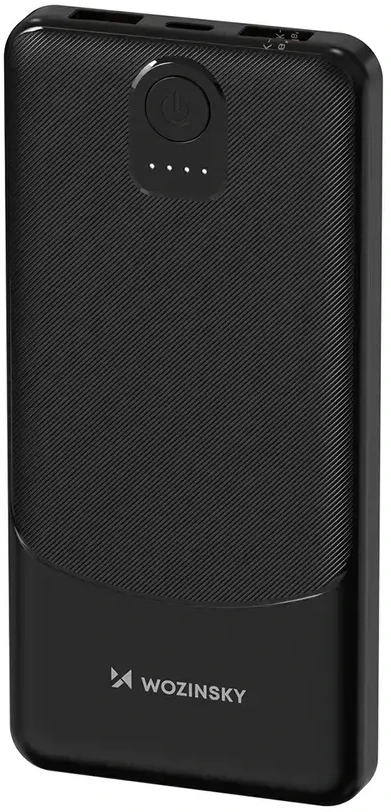 Wozinsky Wpower WPBBK-2 10000mAh Power Bank – juodos spalvos