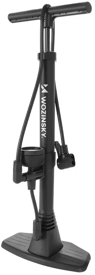 Wozinsky WPR-02 Floor Bicycle Pump - Juodas