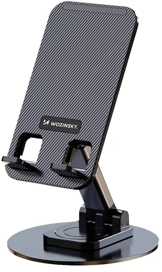 Wozinsky WPT-K393 stabilus telefono ir planšetinio kompiuterio stovas - juodas