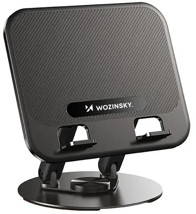 Wozinsky WRS-K75 pasukamas nešiojamojo ir planšetinio kompiuterio stovas - juodas