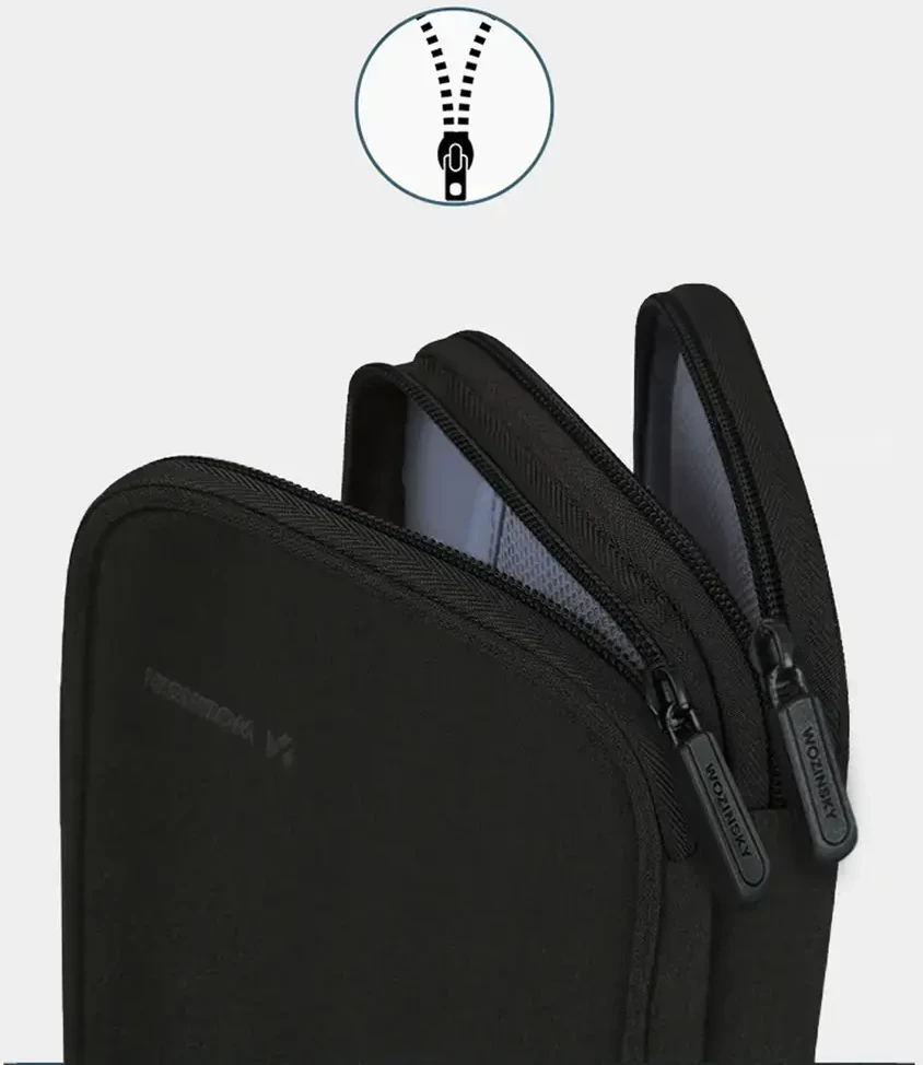 Wozinsky WUO-M1 Universal Cable & Electronics Organizer 1.1L - Juodas