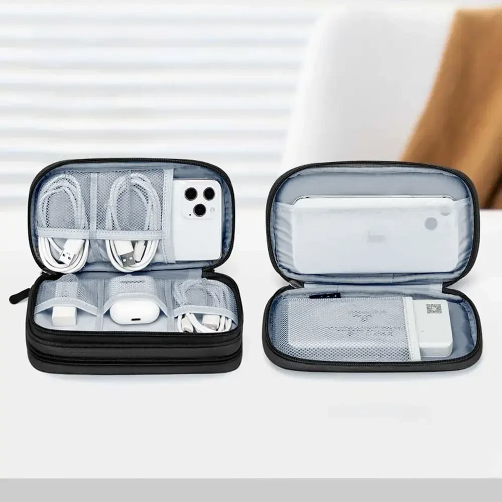 Wozinsky WUO-M1 Universal Cable & Electronics Organizer 1.1L - Juodas