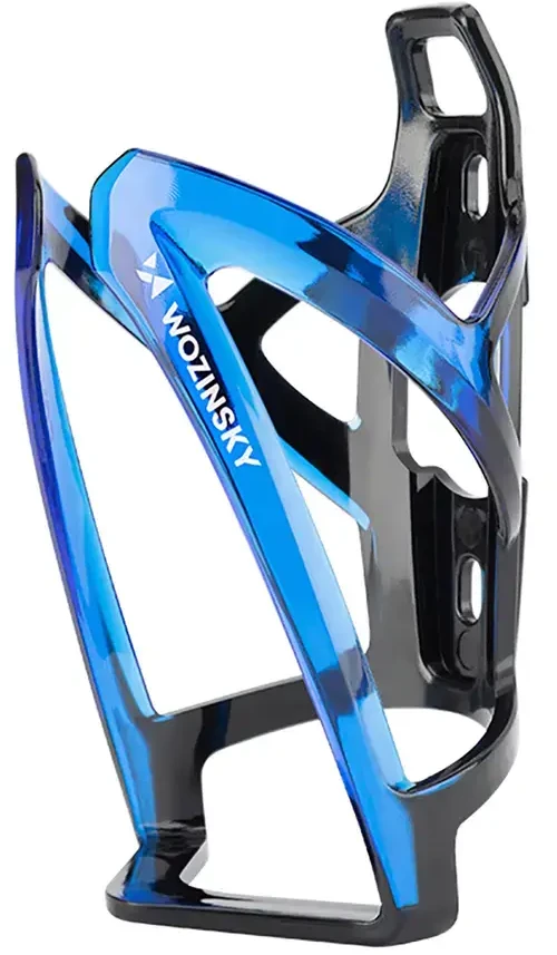 Wozinsky WUR-01BB Bike Bottle Holder Basket - Juodas and Mėlyna