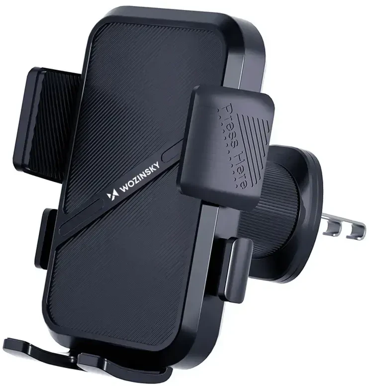 Wozinsky WUS-CF29 3-in-1 Car Holder for Dashboard, Windshield and Air Vent - Juodas