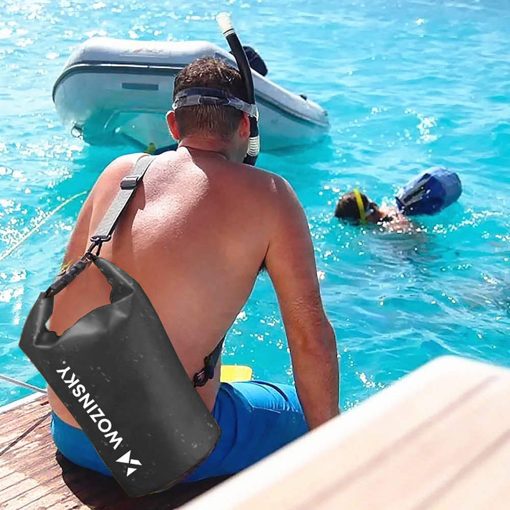 Wozinsky WWK-30 waterproof bag for 30l sup kayak - juodas
