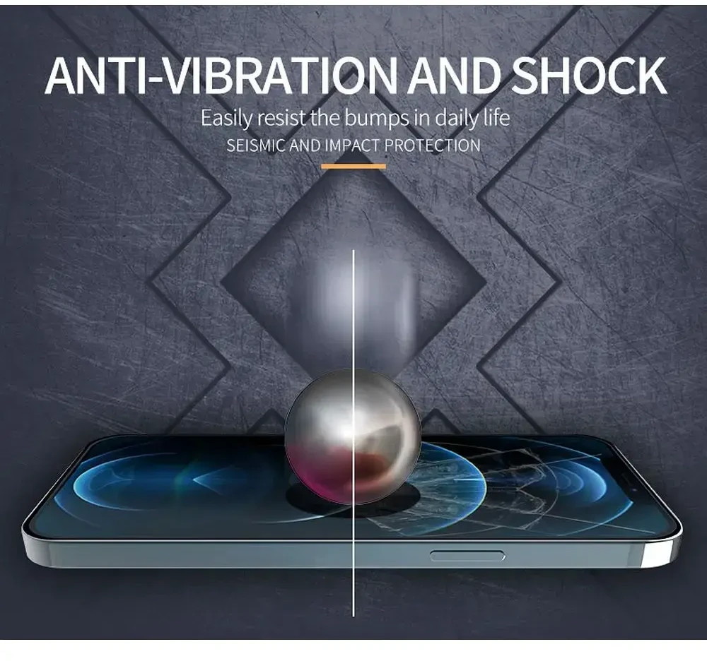 X-ONE 2.5D pilnas dėklas SAPPHIRE - skirtas iPhone 16 Pro / 17 / 17 Pro / 18 / 18 Pro