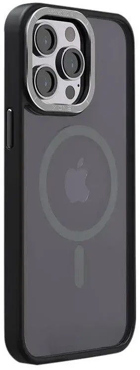 X-ONE Dropguard Magnetic Dėklas Air (suderinamas su MagSafe) - skirtas Apple iPhone 15 Plus juodos spalvos