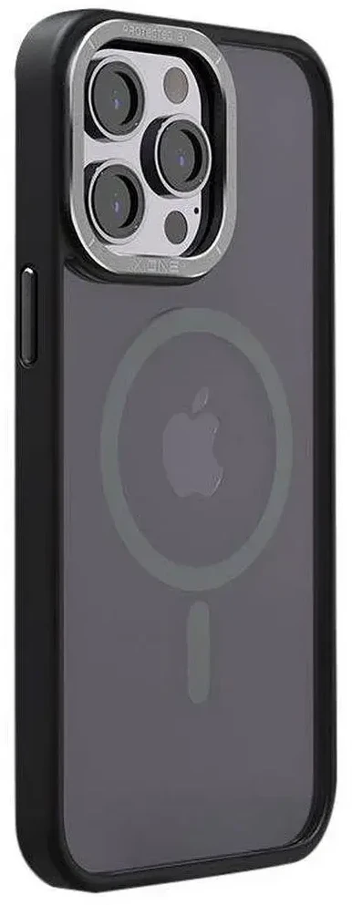 X-ONE Dropguard Magnetic Dėklas Air (suderinamas su MagSafe) - skirtas Apple iPhone 16 Plus juodos spalvos