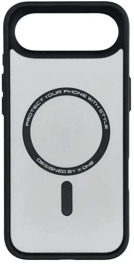 „X-ONE Dropguard“ magnetinis dėklas „Air“ (suderinamas su „MagSafe“) – skirtas „Apple iPhone 17 Air“, juodas