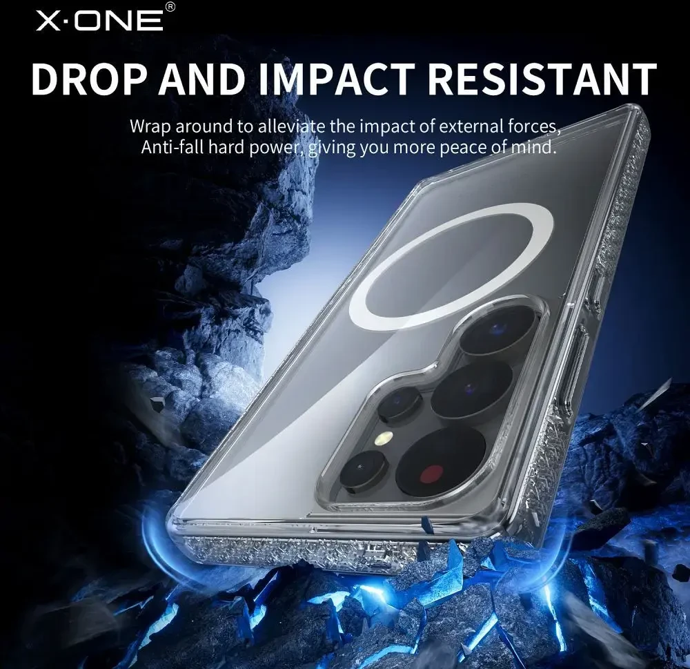 X-ONE Dropguard Magnetic Dėklas Pro (suderinamas su MagSafe) skirtas Samsung Galaxy S25