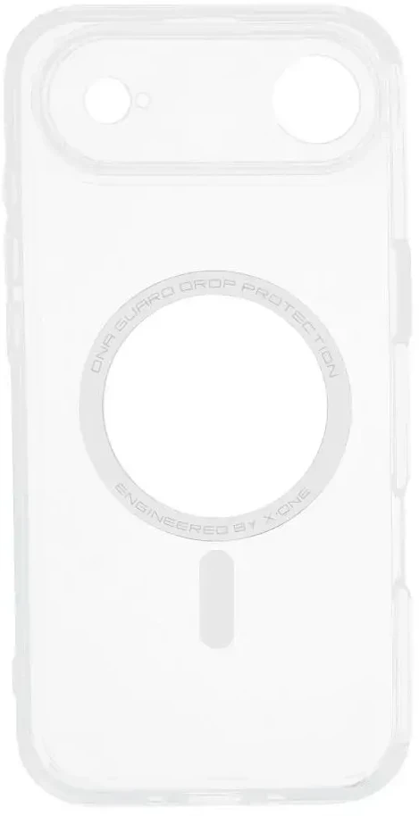 „X-ONE Endura“ skaidrus dėklas (suderinamas su „MagSafe“) – skirtas „Apple iPhone 17 Air“ permatomas