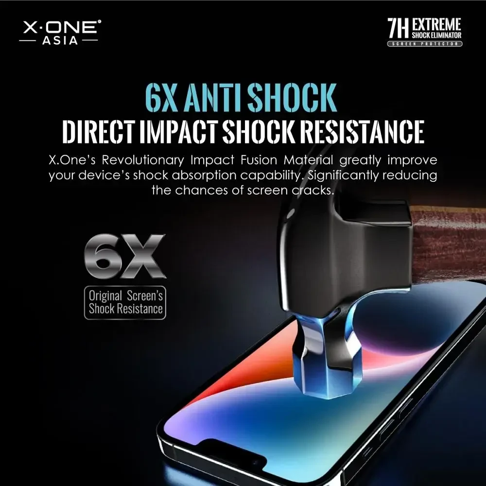 X-ONE Extreme Shock Eliminator 4 gen. - skirtas iPhone 14 Pro/15