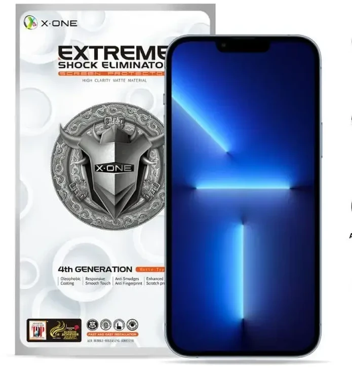 X-ONE Extreme Shock Eliminator 4 gen. (Matte serija) – skirta iPhone 13 Pro Max/14 Plus