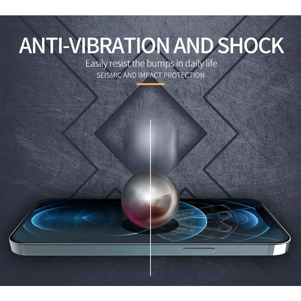 X-ONE 2.5D pilnas dėklas SAPPHIRE – skirtas iPhone 15 Pro