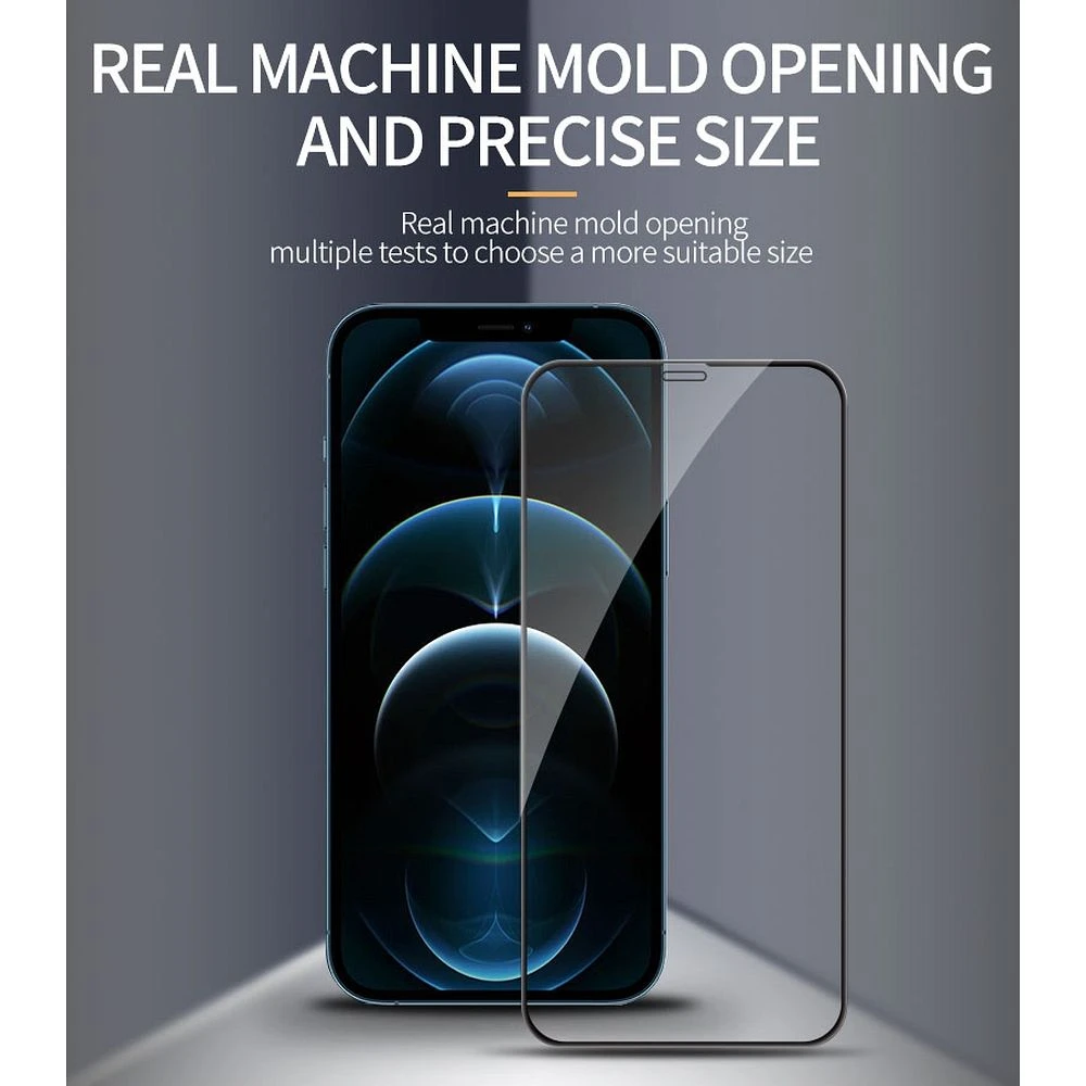 X-ONE 2.5D pilnas dėklas SAPPHIRE – skirtas iPhone 15 Pro