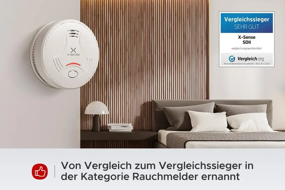 X-Sense SD11 fotoelektrinis dūmų detektorius