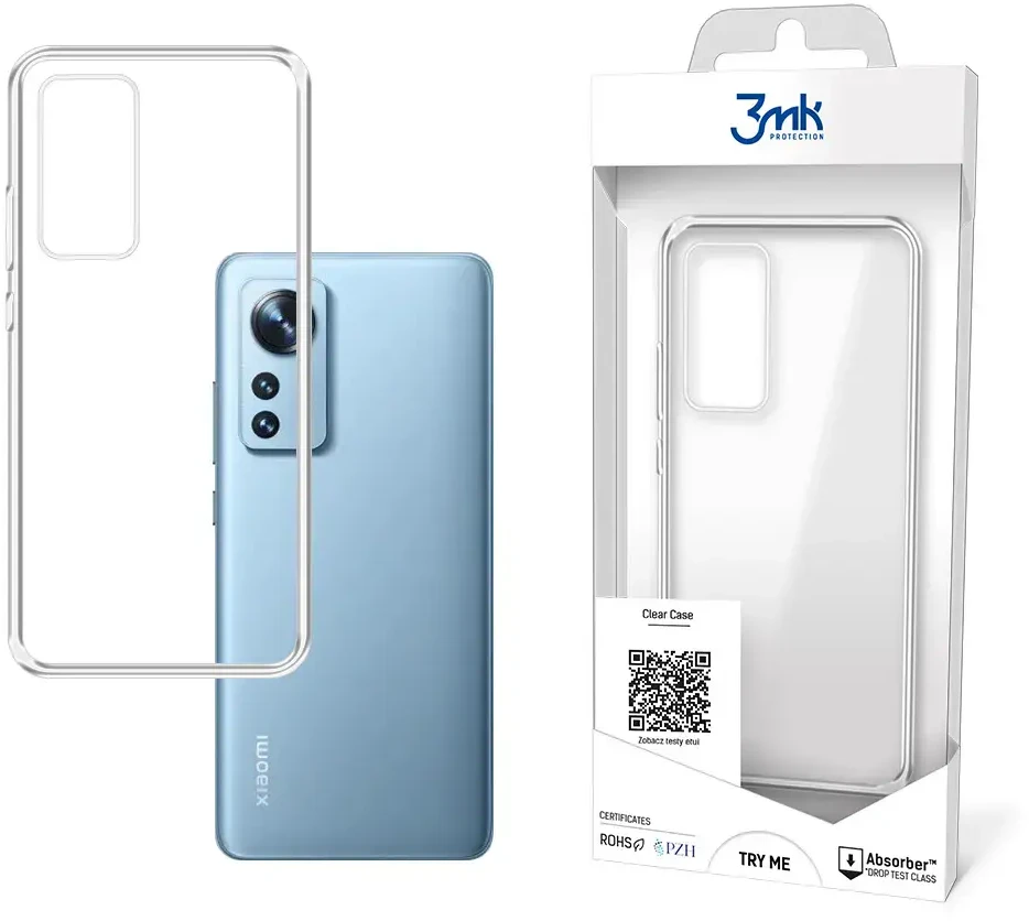 Dėklas 3MK Clear Case 1,2mm Xiaomi 12/12X